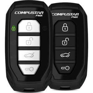 Compustar - 2-Way Remote Start System - Installation Included - Black