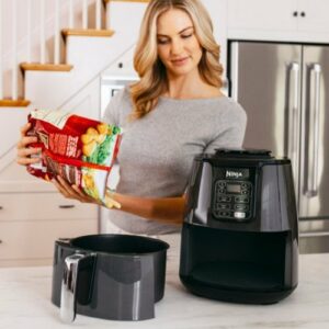 Ninja - Air Fryer - Black/Gray