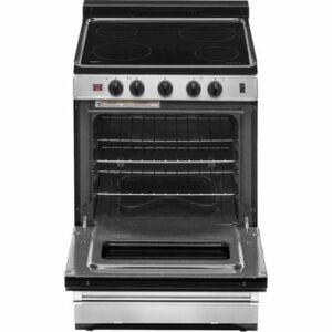 Whirlpool - 3.0 Cu. Ft. Freestanding Electric Range - Stainless Steel