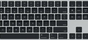 Magic Keyboard with Touch ID and Numeric Keypad for Mac models with Apple silicon - Silver/Black