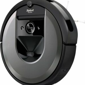 iRobot - Roomba i7+ (7550) Wi-Fi Connected Self-Emptying Robot Vacuum - Charcoal