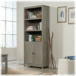 Sauder - Cottage Road Collection 3-Shelf Bookcase - Mystic Oak