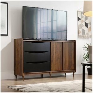 Sauder - Harvey Park Collection TV Cabinet for Most Flat-Panel TVs Up to 55" - Grand Walnut