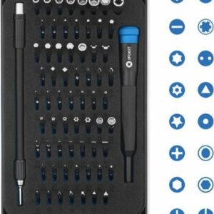 iFixit - Mako 64-Bit Driver Kit - Black/Blue