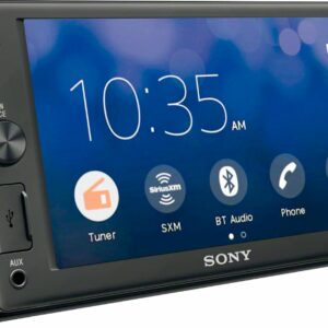 Sony - 6.2" - Apple® CarPlay™ - Built-in Bluetooth - In-Dash Digital Media Receiver - Black