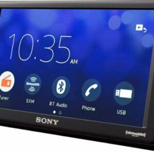 Sony - 6.2" - Apple® CarPlay™ - Built-in Bluetooth - In-Dash Digital Media Receiver - Black