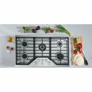 Café - 36" Gas Cooktop, Customizable - Stainless Steel