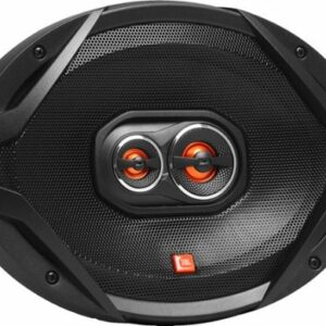 JBL - GX Series 6" x 9" 3-Way Car Loudspeakers with Polypropylene Cones (Pair) - Orange/Black