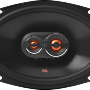 JBL - GX Series 6" x 9" 3-Way Car Loudspeakers with Polypropylene Cones (Pair) - Orange/Black