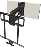 MantelMount - Pull Down TV Wall Mount for Most 45" - 90" TVs - Black