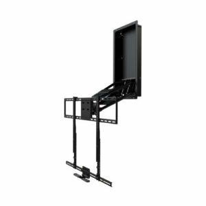 MantelMount - Pull Down TV Wall Mount for Most 55" - 100" TVs - Black