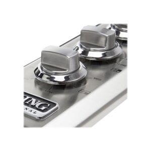 Viking - Control Knob Set for Professional 5 Series VECU53616BSB - Stainless Steel