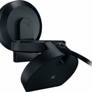 Razer - Kiyo 1920 x 1080 Webcam with Adjustable Ring Light - Black