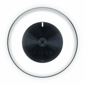 Razer - Kiyo 1920 x 1080 Webcam with Adjustable Ring Light - Black