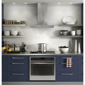 GE - Designer 30" Convertible Range Hood - Stainless Steel