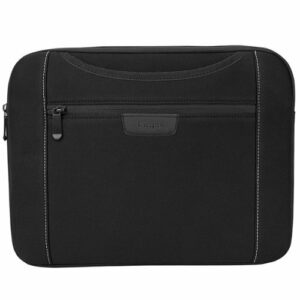 Targus - Slipskin Sleeve for 12" Laptop with Hideaway Handles - Black