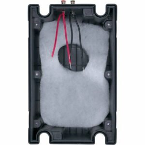 Sonance - MEDIUM RECTANGLE RETROFIT ENCLOSURE - Visual Performance Enclosure  for select 6.5" In-wall Rectangle Speakers (2-Pack) - Black