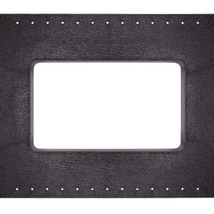 Sonance - Small Rectangle Masonry Bracket for Select Speakers (2-Pack) - Black