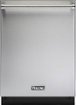 Viking - 24" Top Control Built-In Dishwasher with Stainless Steel Tub - Stainless Steel