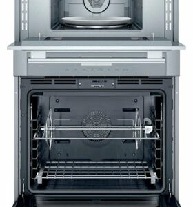 Thermador - Masterpiece Series 30" Built-In Electric Convection Wall Oven with Built-In Speed Microwave and Warming Drawer - Stainless Steel