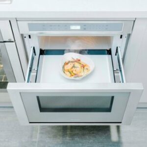 Thermador - MicroDrawer 1.2 Cu. Ft. Built-In Microwave Drawer - Stainless Steel