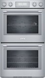 Thermador - Professional Series 30" Built-In Double Electric Convection Wall Oven - Stainless Steel