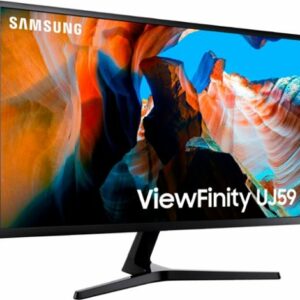 Samsung - 32” ViewFinity UJ590 UHD Monitor - Dark Gray/Blue