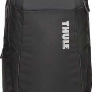 Thule - Accent Backpack 23L Bundle for 15.6" Laptop w/ Subterra PowerShuttle, 10" Tablet Sleeve, SafeZone, & Water Bottle Holder - Black