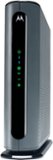 Motorola - MG7700 24x8 DOCSIS 3.0 Cable Modem + AC1900 Router - Black