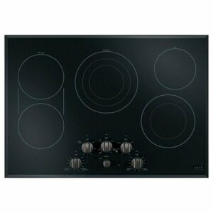 Café - Control Knob for Electric Cooktops - Brushed Black