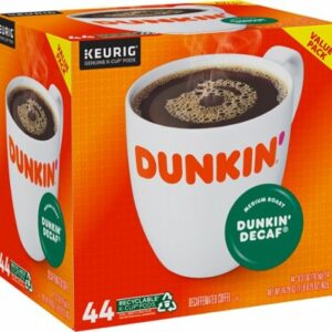 Dunkin' Donuts - Dunkin' Decaf K-Cup Pods (44-Pack)