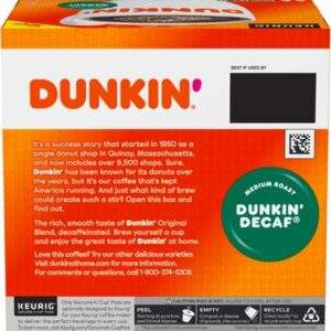 Dunkin' Donuts - Dunkin' Decaf K-Cup Pods (44-Pack)