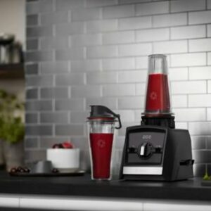 Vitamix - Blending Cup Starter Kit for Ascent Series Blenders - Black/Clear