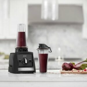 Vitamix - Blending Cup Starter Kit for Ascent Series Blenders - Black/Clear