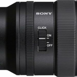 Sony - G Master FE 24mm F1.4 GM Wide Angle Prime Lens for E-mount Cameras - Black