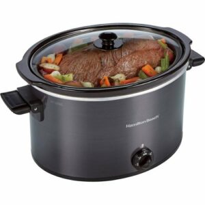 Hamilton Beach - 10 Quart Slow Cooker - BLACK