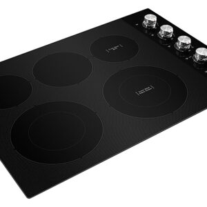 KitchenAid - 30" Built-In Electric Cooktop - Black