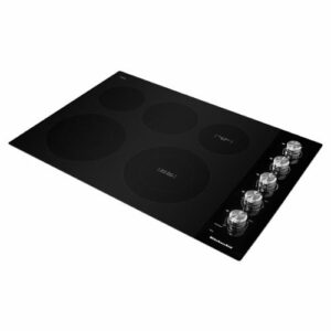 KitchenAid - 30" Built-In Electric Cooktop - Black