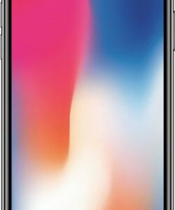 Apple - Geek Squad Certified Refurbished iPhone X 64GB - Space Gray (Verizon)