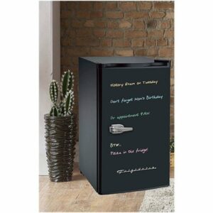 Frigidaire - Retro Style 3.2 Cu. Ft. Mini Fridge with Eraser Board Door - Black