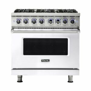 Viking - VGR Freestanding 7-Series Gas 36"W Range - White