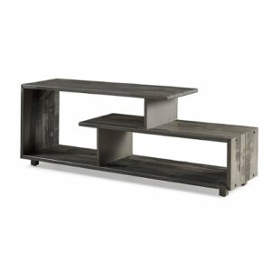 Walker Edison - Rustic Modern TV Stand - Gray