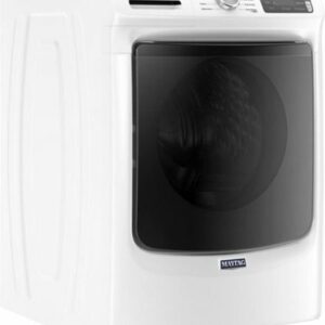 Maytag - 4.5 Cu. Ft. High-Efficiency Stackable Front Load Washer with Steam and Fresh Spin - White