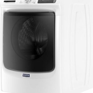 Maytag - 4.5 Cu. Ft. High-Efficiency Stackable Front Load Washer with Steam and Fresh Spin - White