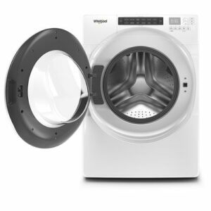 Whirlpool - 4.3 Cu. Ft. High Efficiency Stackable Front Load Washer with 35 Cycle Options - White