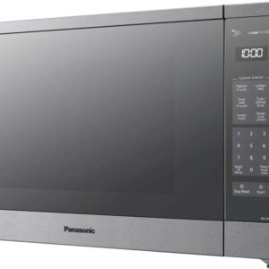 Panasonic - 2.2 Cu. Ft. 1250 Watt SN97JS Microwave with Cyclonic Inverter and Sensor Cooking - Stainless Steel