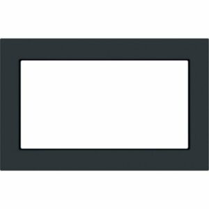 GE - 30" Trim Kit for Profile Microwaves - Black Slate