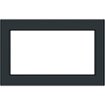 GE - 27" Trim Kit for Profile Microwaves - Black Slate