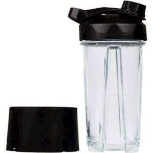 Blendtec - Go 30-Oz. Travel Bottle - Clear/Black