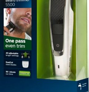 Philips Norelco - 5000 Series Hair Trimmer - Black/Silver